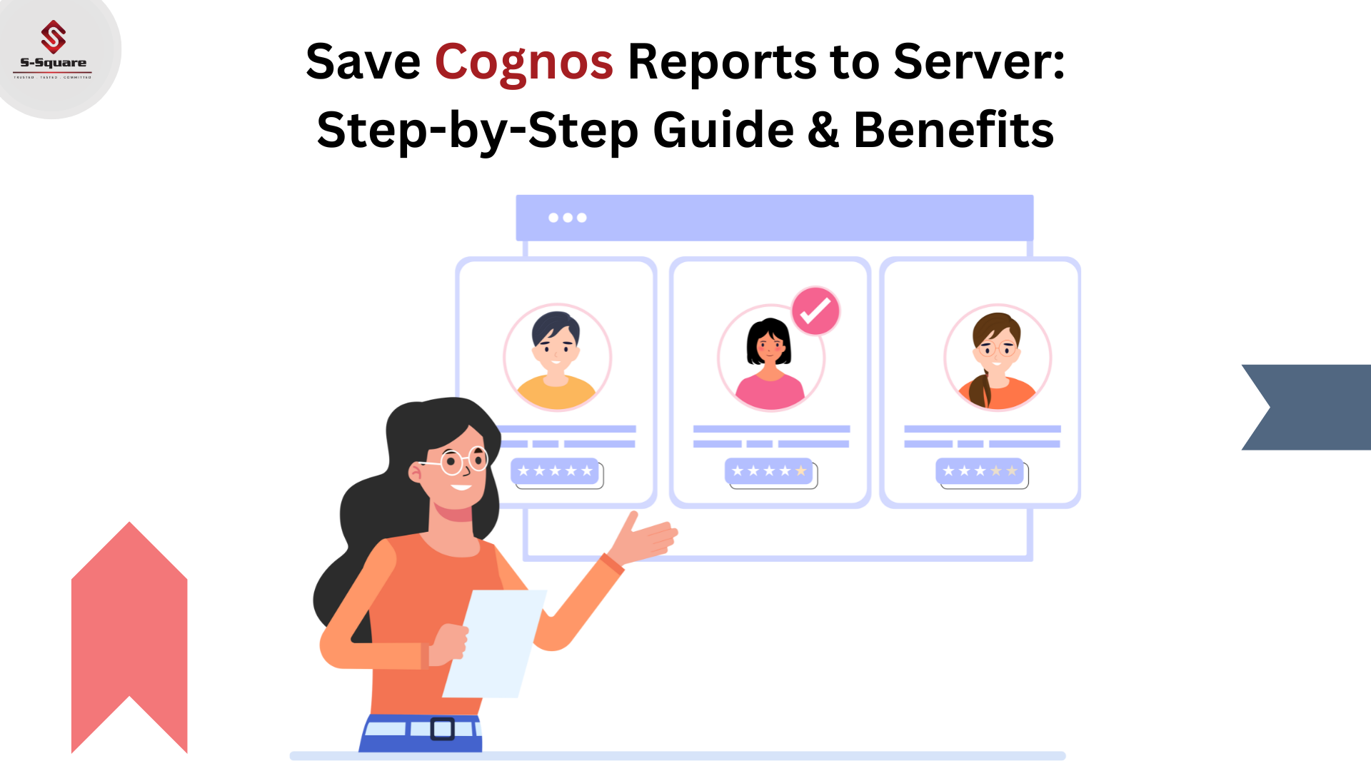 How to save report output file into Cognos Server