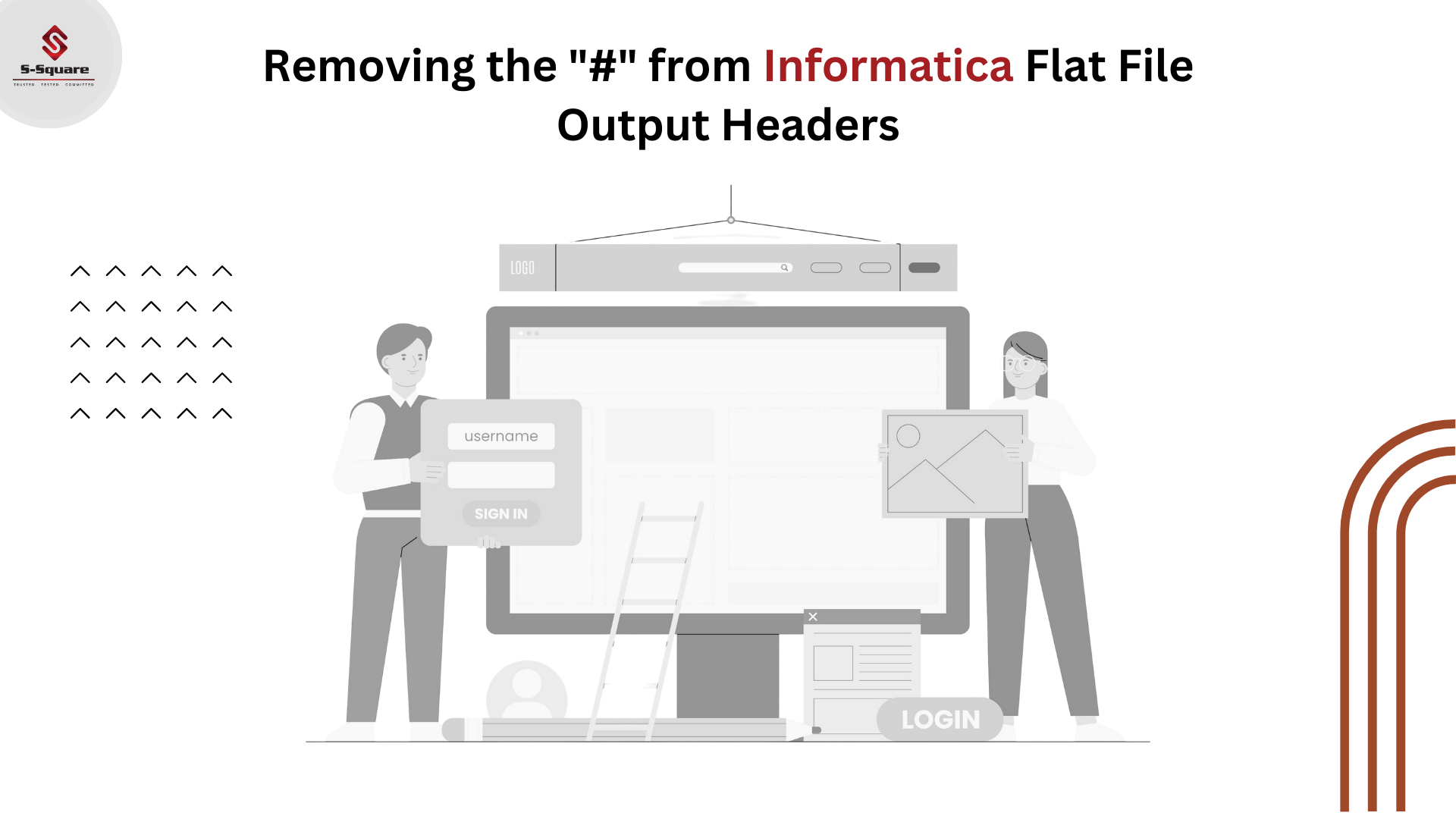 Removing # at Header in Informatica PowerCenter